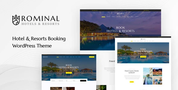 Rominal – Hotel Booking WordPress Theme