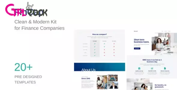 FinCap – Finance Template Kit