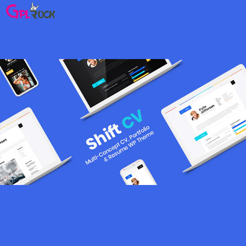 ShiftCV | Blog Resume Portfolio WordPress
