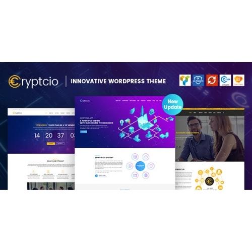 Cryptcio – Innovative WordPress Theme