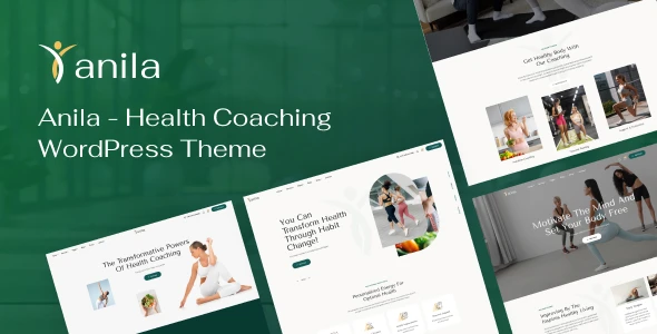 Anila – Health Coaching WordPress Theme