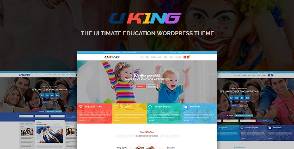 Uking – Responsive WordPress Education Theme