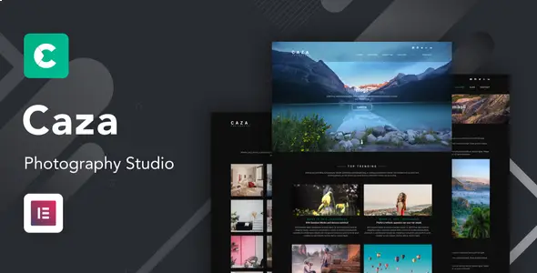 Caza – Photography Studio Elementor Template Kit
