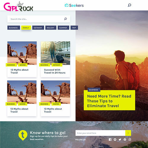 MyThemeShop Seekers WordPress Theme