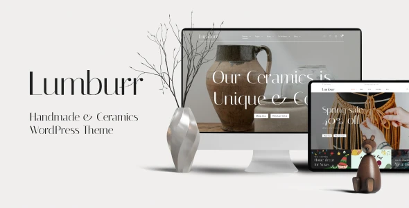 Lumburr – Handmade & Ceramics WordPress Theme