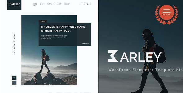 Barley – Blog & Magazine Elementor Template Kit